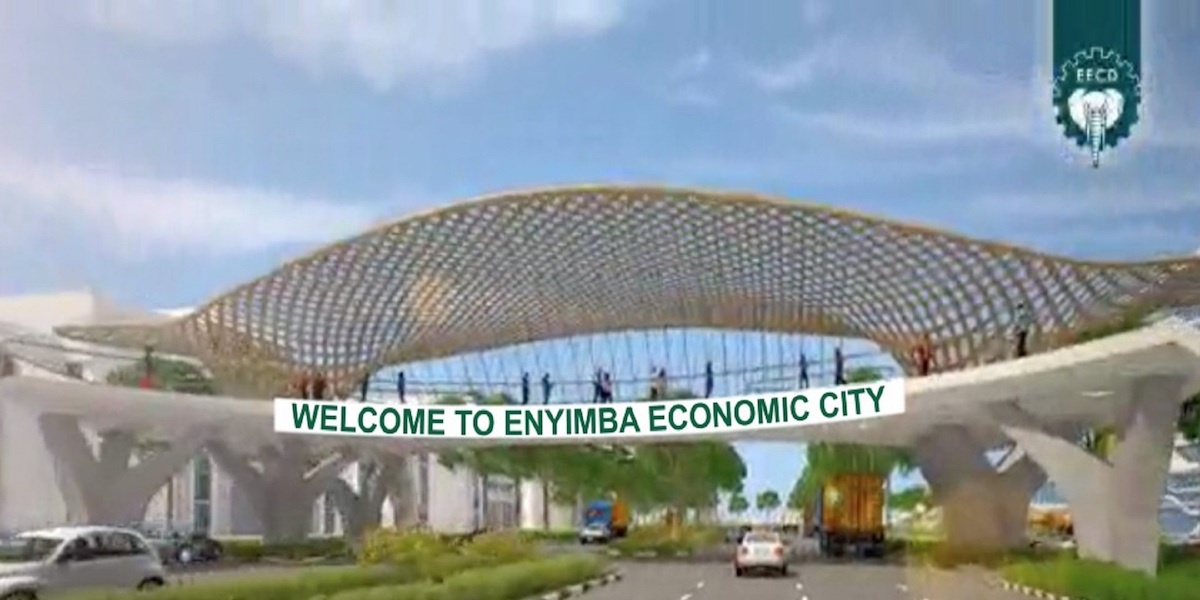Enyimba Economic City Road Development
